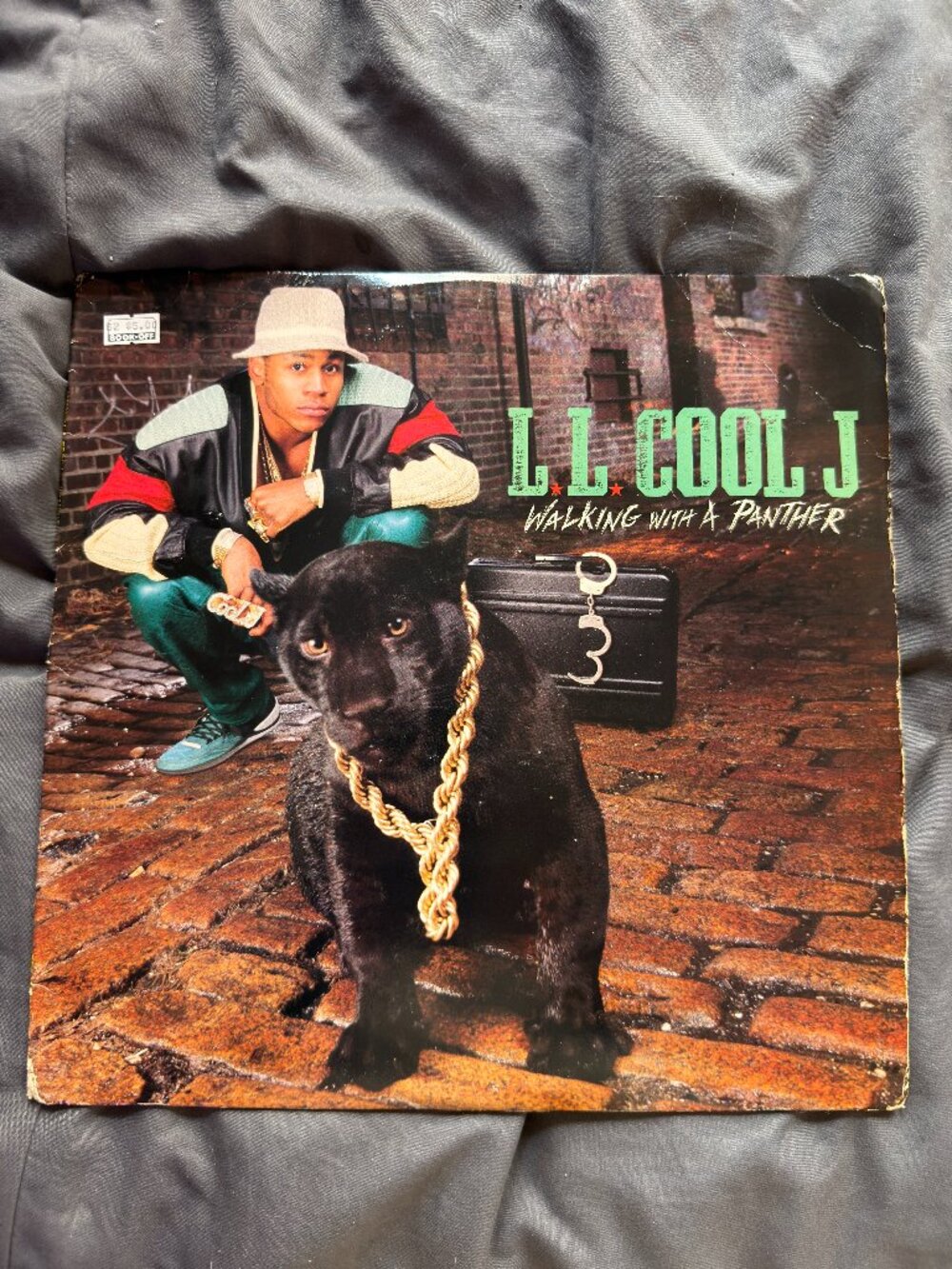 LL Cool J Vintage 1989 Vinyl “Walking With A Panther” Def Jam Double LP